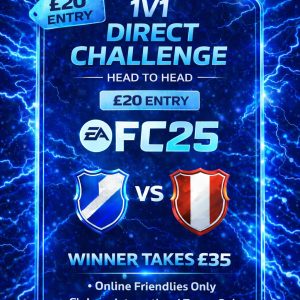 £20 Direct Challenge 1V1 FC25 Entry
