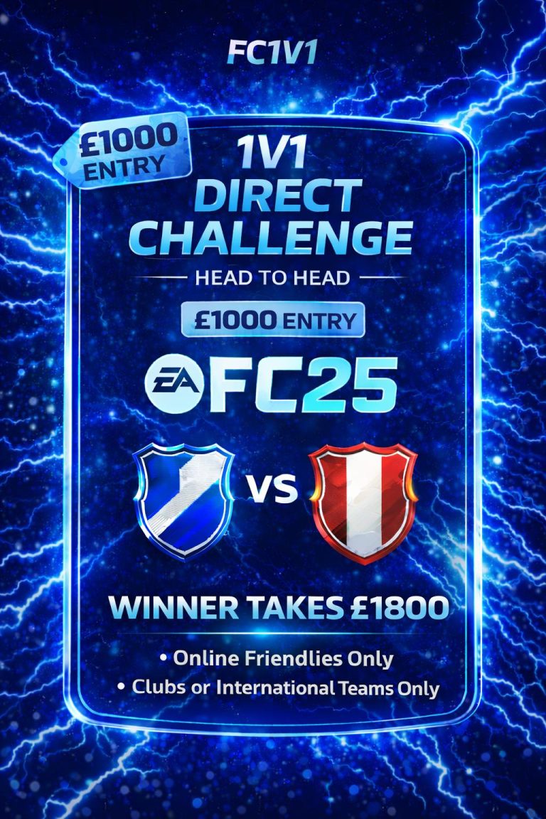 1000£ ENTRY FC1V1
