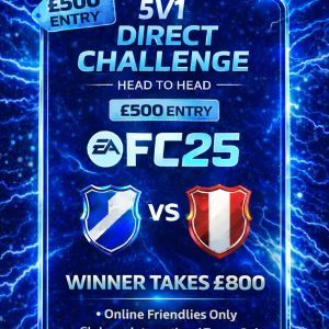 £500 Direct Challenge 1V1 FC25 Entry
