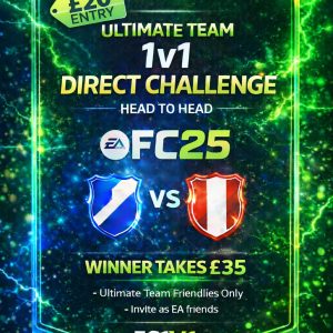 £20 Ultimate Team 1V1 Direct Challenge FC25 Entry