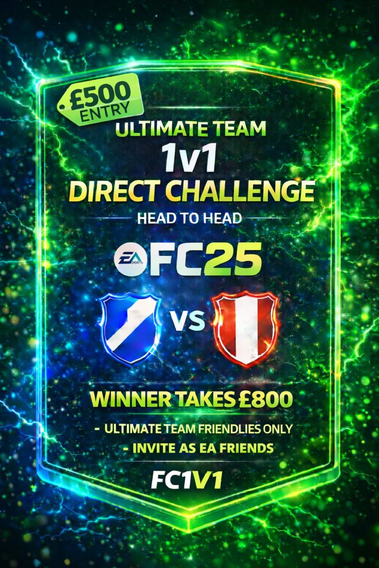 500£ ENTRY ULTIMATE TEAM FC1V1