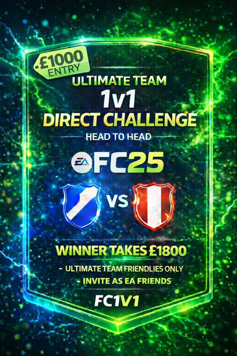 1000£ ENTRY ULTIMATE TEAM FC1V1