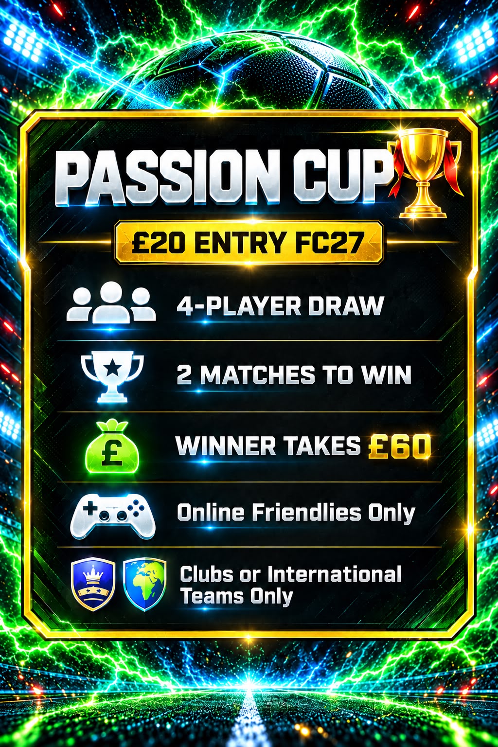 fc27 passion cup £20