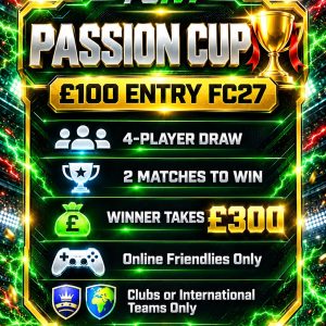£100 Passion Cup FC27 Entry
