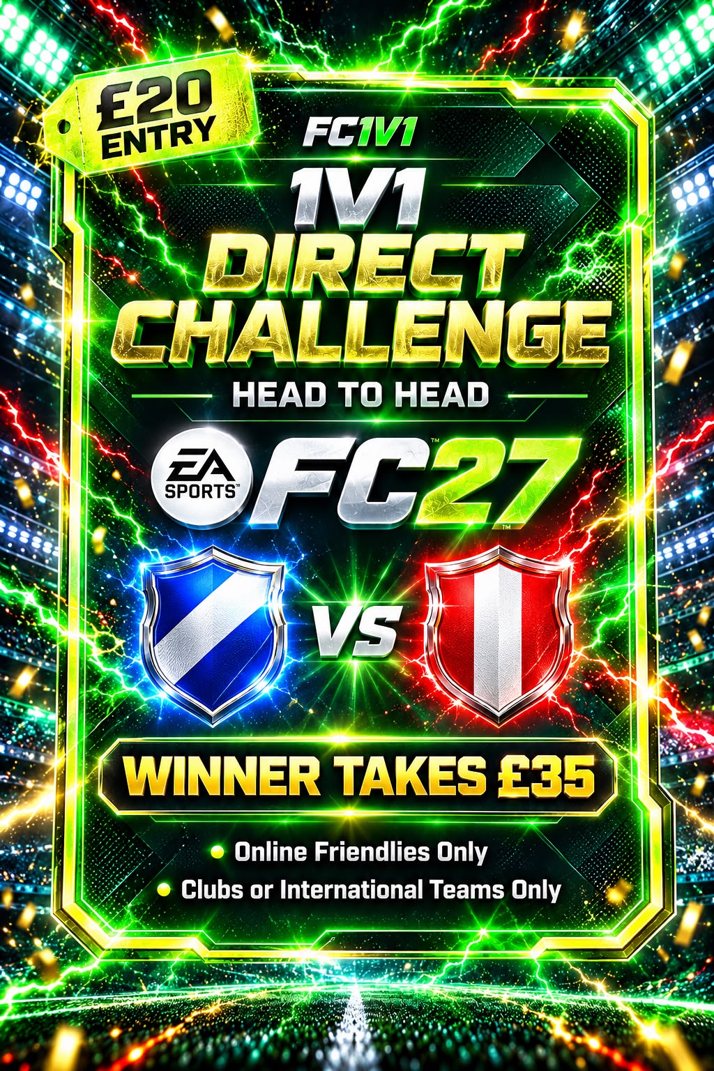 Fc27 1V1 Entry £20