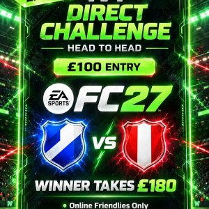 £100 Direct Challenge 1V1 FC27 Entry