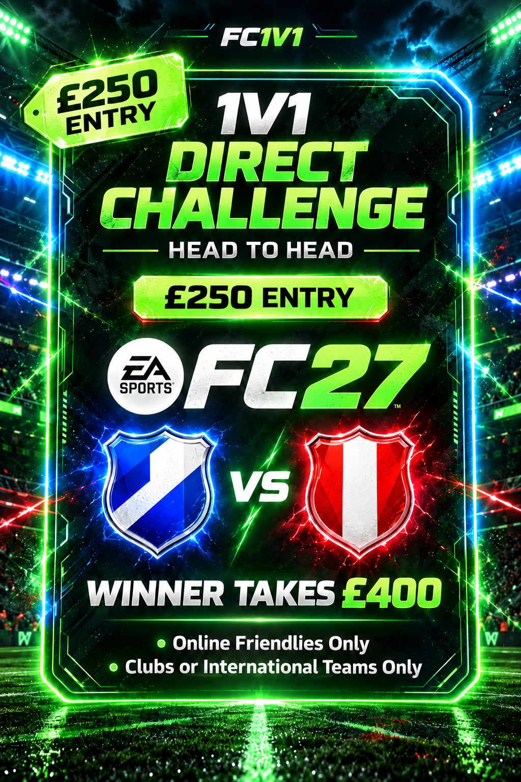 Fc27 1V1 Entry £250